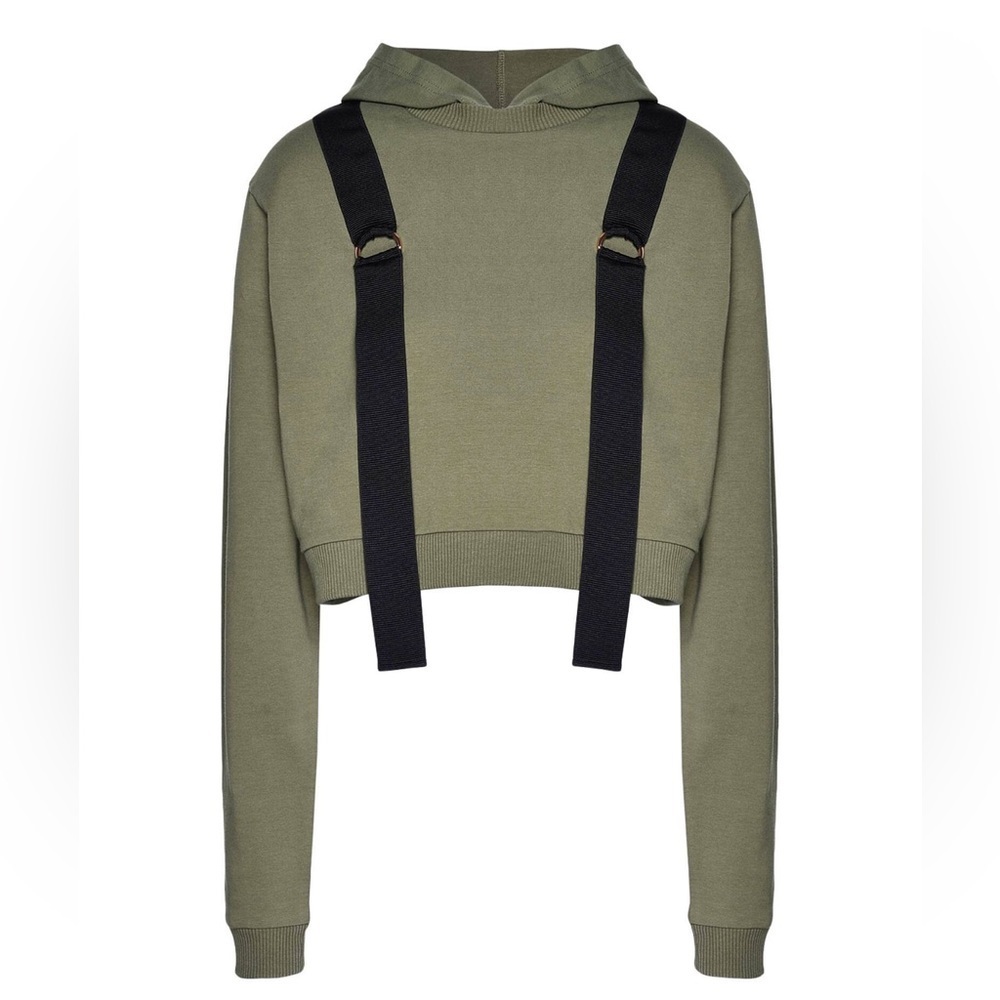 Pierre Darre Military Green‎ Sweatshirt Size M